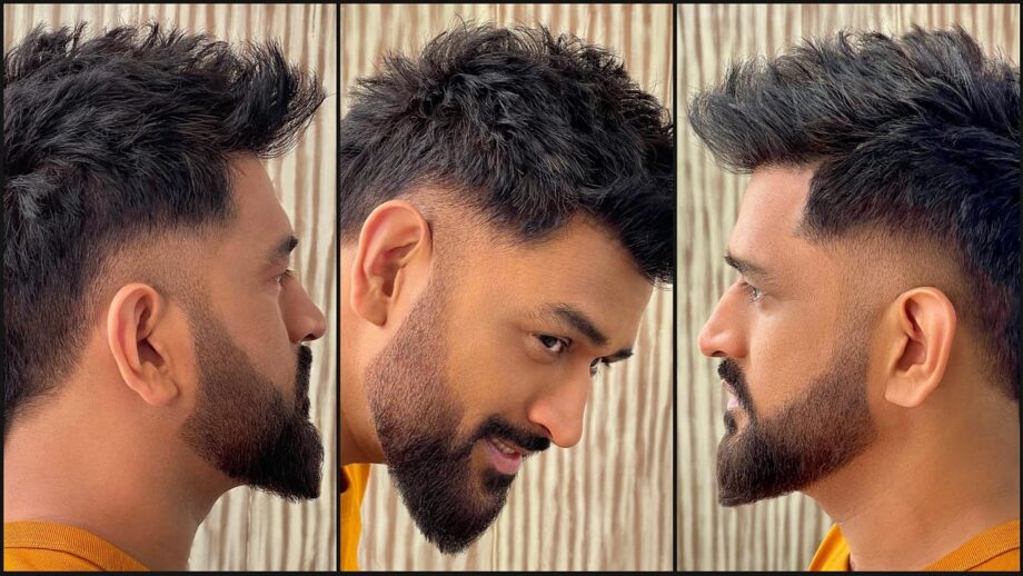 MS Dhoni's new look